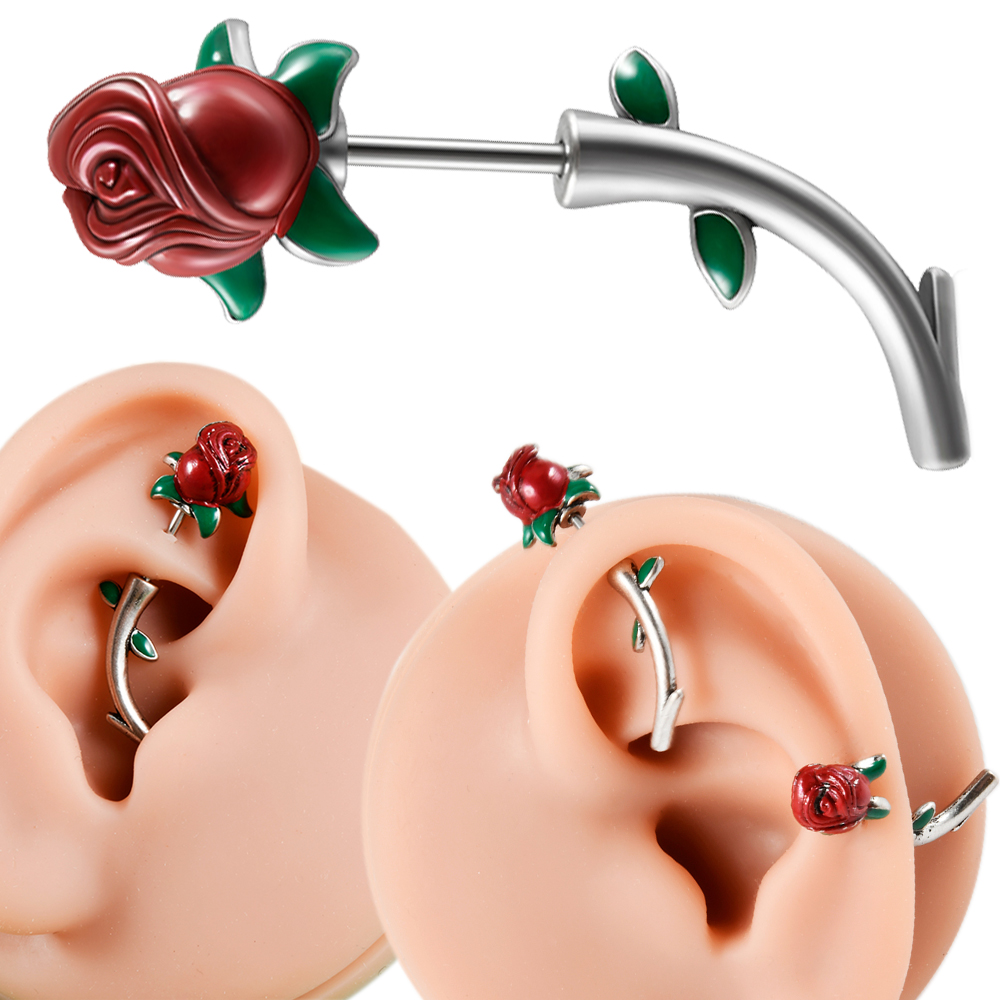Body Jewelry Surgical Steel - 1 шт., прямая штанга из хирургической