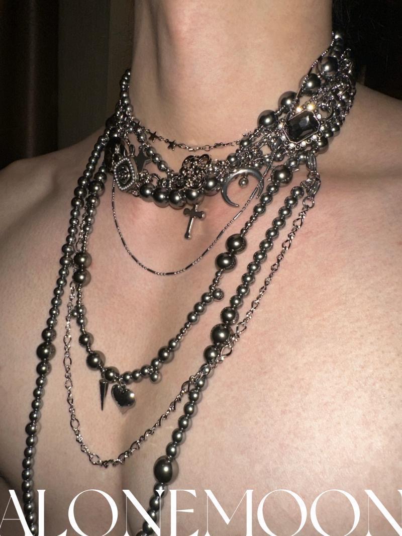 Body Jewelry Necklace - Оригинальная тяжелая промышленность, титановая стальная цепочка
