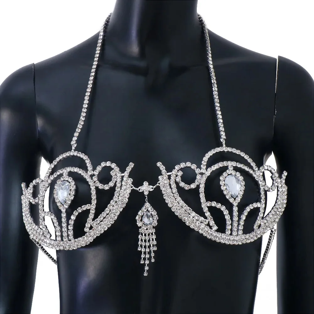 Роскошный женский бюстгальтер- – обзор и цена Body Jewelry Retainers