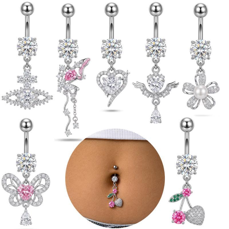 1 шт. кольцо для пирсинга пупк – обзор и цена Body Jewelry Surgical Steel