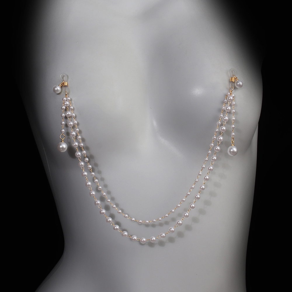 Цепочка на грудь с имитацией ж – обзор и цена Body Jewelry Retainers