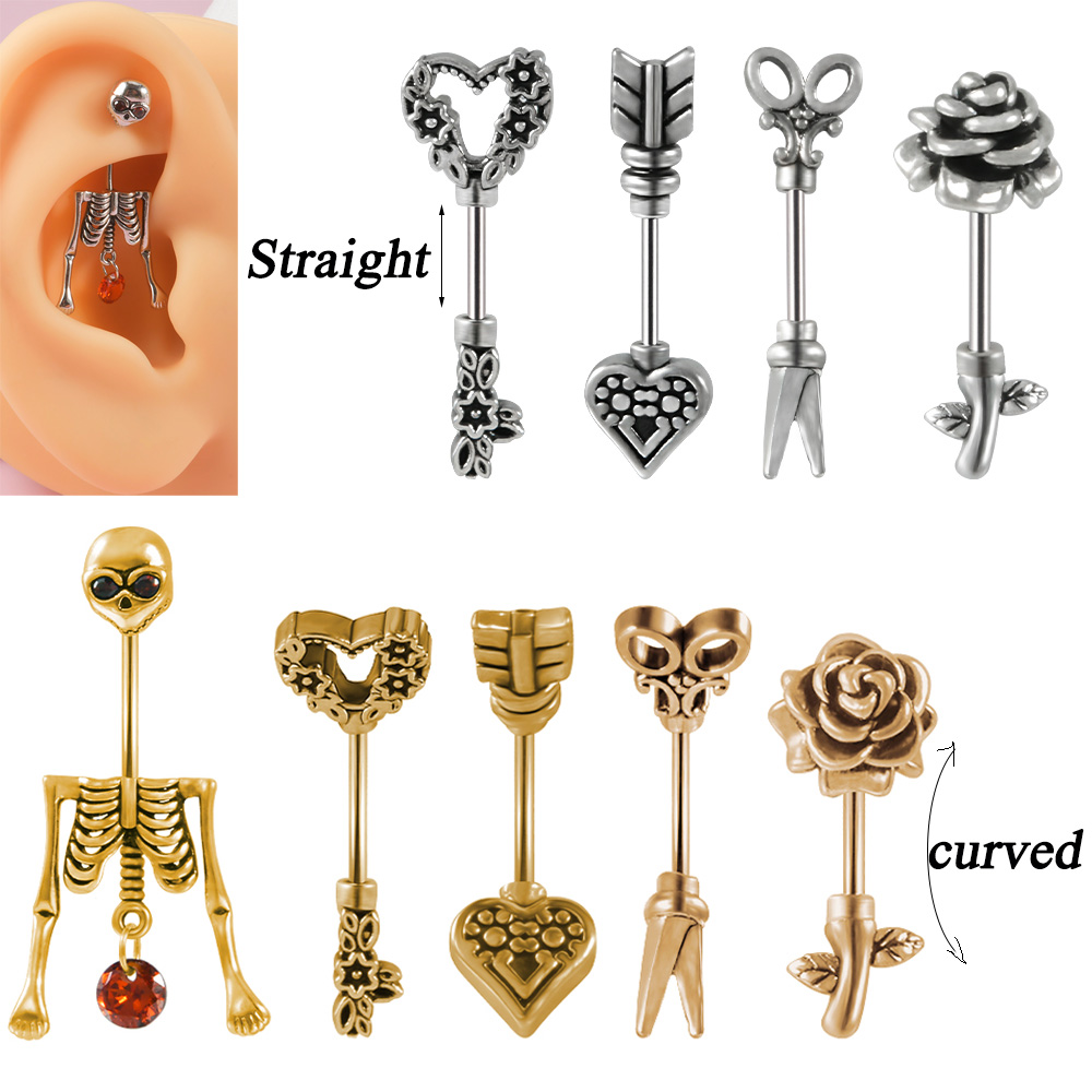 1 шт., винтажный каркас из хир – обзор и цена Body Jewelry Surgical Steel