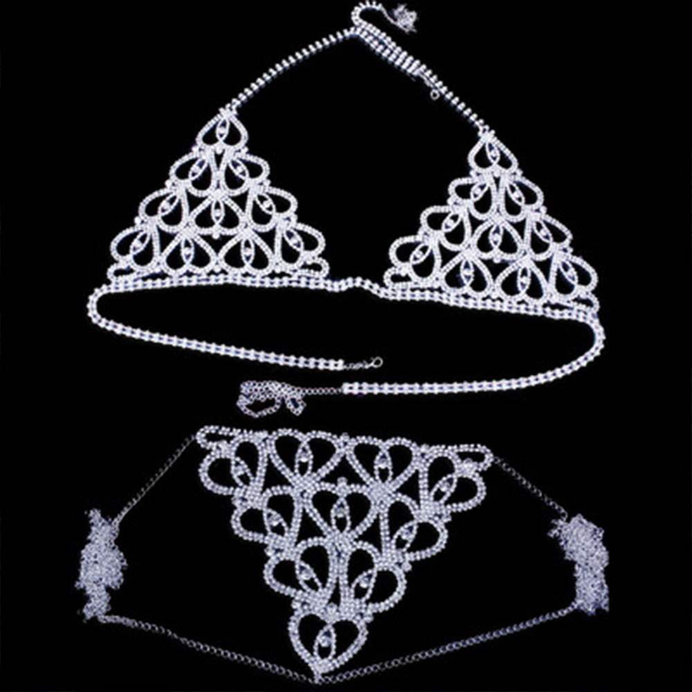 Модный бюстгальтер-стринги со  – обзор и цена Body Jewelry Retainers