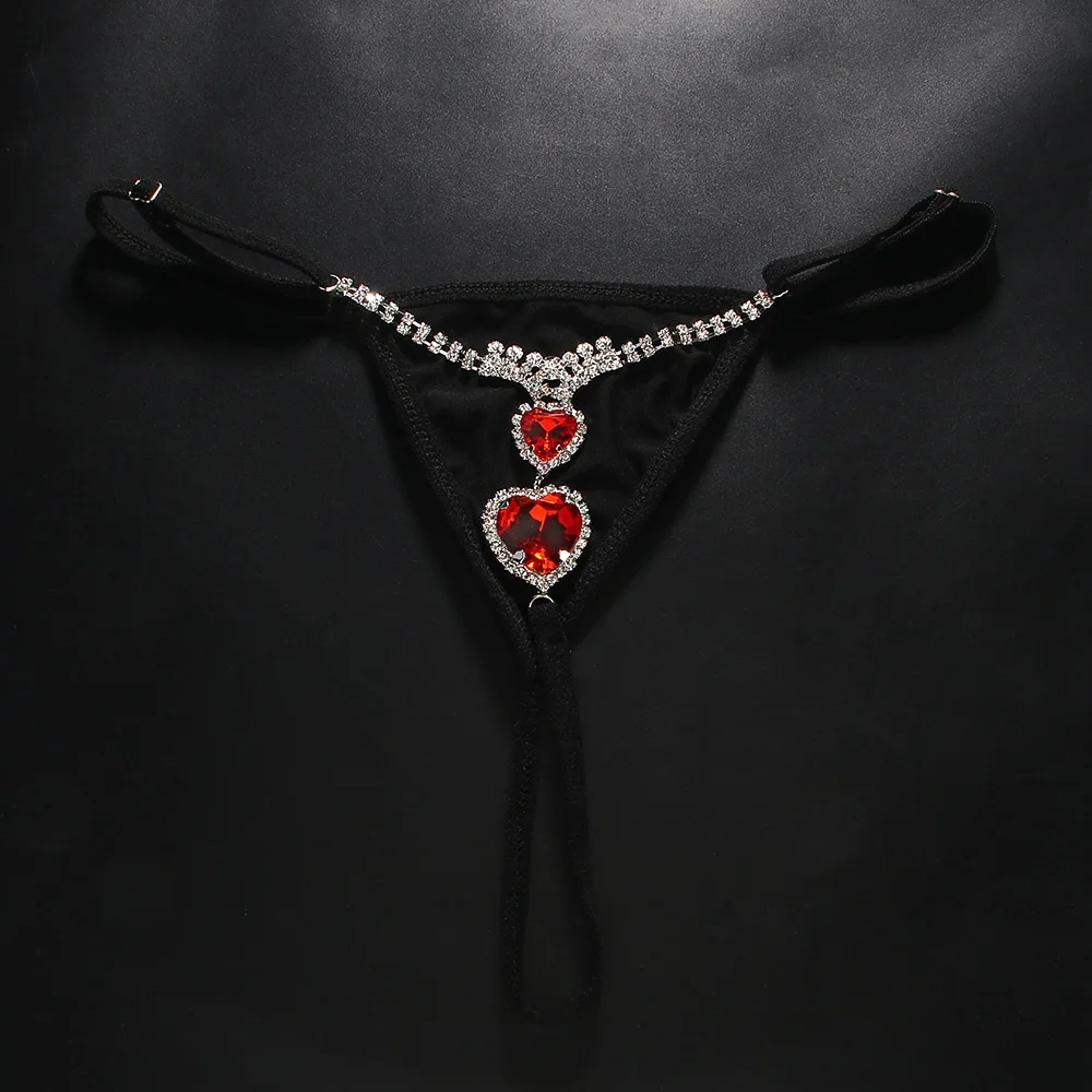 Сексуальные красные стринги с  – обзор и цена Body Jewelry Retainers